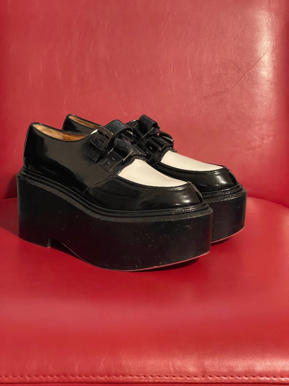 Clergerie Paris Two tone Oxford Platforms size 8